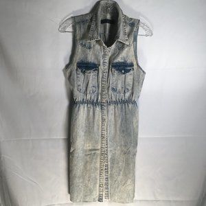 Acid Wash Jean Dress